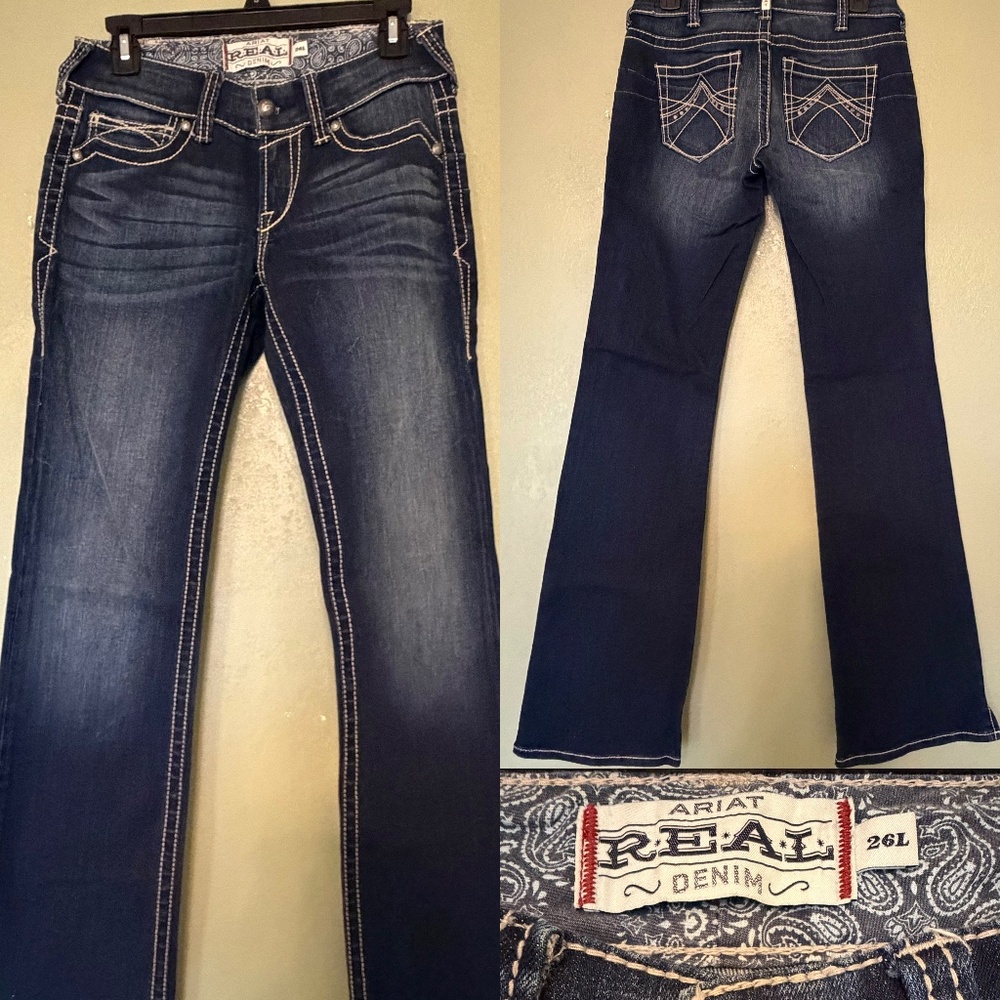 26L Ariat REAL Denim Jeans